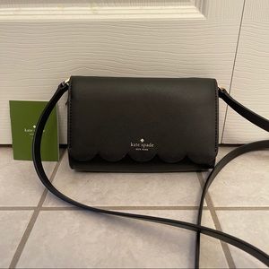 Kate Spade Crossbody Bag in Black Leather